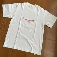 Bon appétit ホワイト Tシャツ