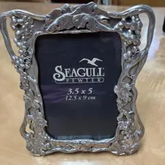 Seagull ピューターフォトフレーム ビンテージ品1990年製