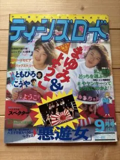 ティーンズロード　1990年9月発行　レディース　ヤンキー　佐田　族車　旧車會