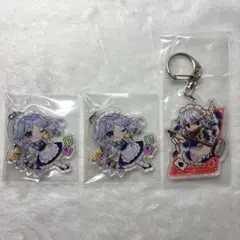 東方Project　十六夜咲夜　アクリルキーホルダー3点セット