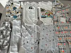 新品　ムーミン　ベビー服、小物セット10点（ロンパース・パンツ）