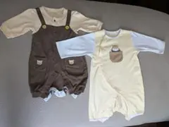 ベビーロンパース　2枚セット