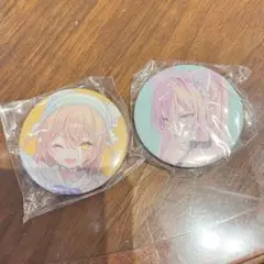 Rurudo POPUPSHOP 缶バッジ　2点まとめセット