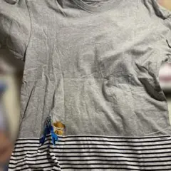 graniph ウルトラマン　グレー ストライプ Tシャツ