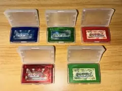 ポケモンGBA エメラルド ルビー サファイア ファイアレッド リーフグリーン