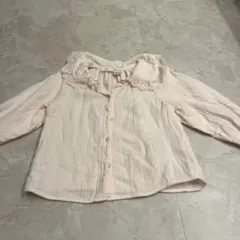 ZARA フリル襟　長袖シャツ 18-24ヶ月