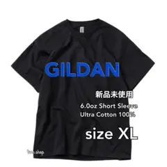 【ギルダン】新品未使用 無地 6oz 半袖Tシャツ 黒 ブラック XLサイズ
