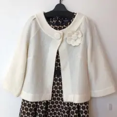 M'S GRACY エムズグレイシー ショート ジャケットリボン 花柄