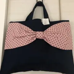 レッスンバッグ リボン 新品