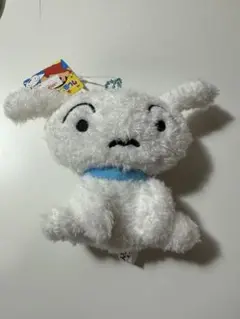 クレヨンしんちゃん シロ マスコットキーホルダー ボールチェーン
