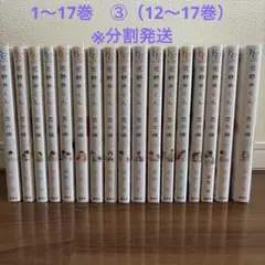 花野井くんと恋の病　1〜17巻③（13〜17巻）帯、カバー付き