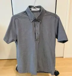 GREEN LABEL RELAXING ポロシャツ S グレー