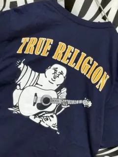 ★TRUE RELIGION /ネイビー Tシャツ/Mサイズ