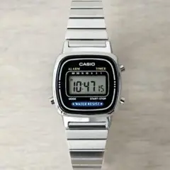 【新品】CASIO カシオ レディース腕時計 シルバー 金属ベルト