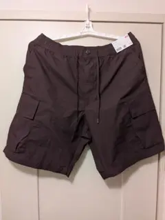 UNIQLO ワイドフィットカーゴショーツ Lサイズ ワイン