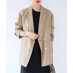イエナ　フレンチリネン　ジャケット