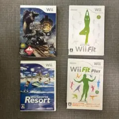 Wii ソフト まとめ売り モンスターハンター3 フィット Plus リゾート