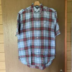 Ralph Lauren Blake M 半袖シャツ チェック