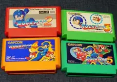 FC ロックマン2 3 4 5 セット