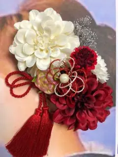 髪飾り 袴 髪飾り 花 成人式 前撮 結婚式 振袖 卒業式 袴 ヘアアクセサリー
