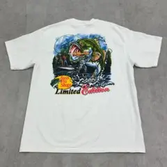 パスプロショップス　限定品　バスフィッシング　Tシャツ　古着　ホワイト　白　XL