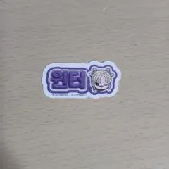 SMエンターテインメント ステッカー 원터