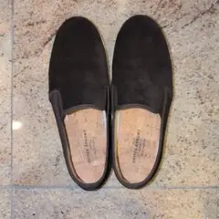 UNITED ARROWS スエード ダークブラウン　スリッポン