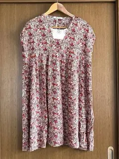 ナイスクラップ Pual ce cin 花柄ノースリーブワンピース