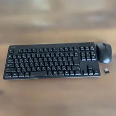 ELECOM コンパクトキーボード＆マウスセットTK-FDM115SKMBK