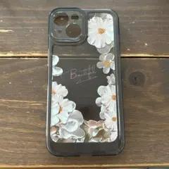 iPhone14 ケース 花柄 ソフトケース