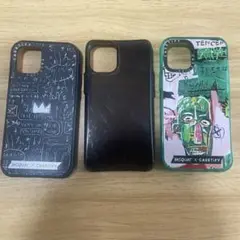 iPhone 12mini ケース Basquiat x Casetify