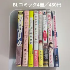 BLコミック　4冊セット　市川けい　鹿乃しうこ　おわる　文川じみ