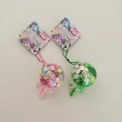 ゆらぷかポップキャンディ　オイルチャーム　2個まとめ売り