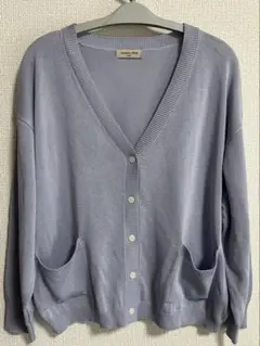Samansa Mos2 ラベンダーカーディガン