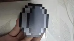 Minecraftスタイル卵型マウスパッド