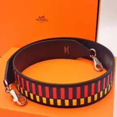 HERMES　エルメス　バンドリエール　トレサージュ　ドゥ　キュイール