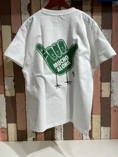 MUCHO ALOHA Tシャツ ホワイト XLサイズ MAT-011