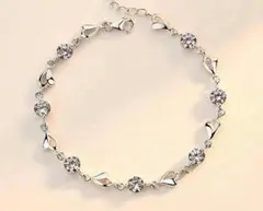 高級 逸品 ダイヤモンド ブレスレット プラチナ pt950ブレスレット813