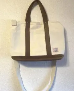 クロッシー　アイボリーキャンバストートバッグ