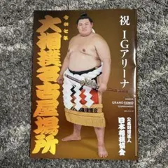 大相撲　名古屋場所　パンフレット　令和7年