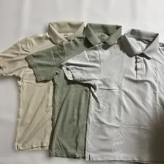 ポロシャツ 3色セット レディースMサイズ　ユニクロAIRism