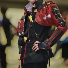 【即購入OK】刀剣乱舞 コスプレ 衣装 大包平 コストモ Mサイズ ウィッグ付き 送料無料】とうらぶ風 黒×赤 装備品セット 大包平