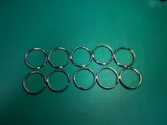 金属製リング型キーホルダー 30個セット