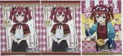 ラブライブ！サンシャイン!!　クリアブロマイド　黒澤ルビィ　3枚セット