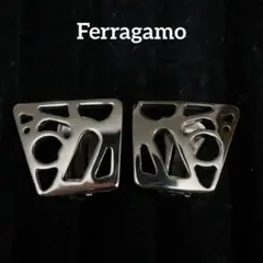 【匿名配送】Ferragamo フェラガモ イヤリング シルバー