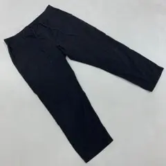 GLOBAL WORK ブラック スラックス XLサイズ ウエストゴム 大人