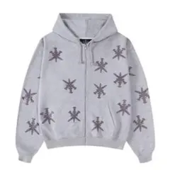 【新品未使用に近い】Unknown London パーカー グレー