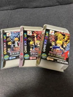 遊戯王　箱のみ　デュエルモンスターズ4 最強　ゲームボーイ　カラー