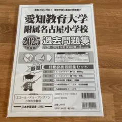 愛知県版国立小学校　愛知教育大学附属名古屋小学校過去問題集