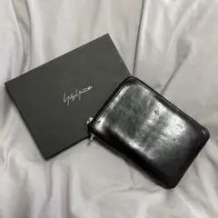 希少 ヨウジヤマモト S'YTE 折り財布 本革 レザー キーリング ブラック Yohji Yamamoto 新品 サイト S'YTE LEATHER TRI-FOLD MINI